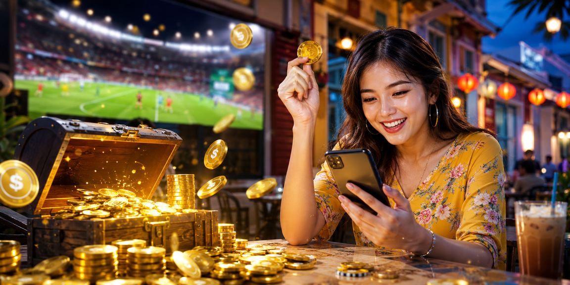 Pemain bertaruh bola sepak di Pulau Pinang menggunakan platform y04